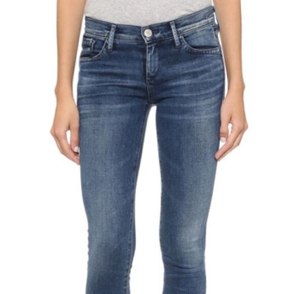 Goldsign Lure Gray Distressed Skinny Jeans - Picture 4 of 16